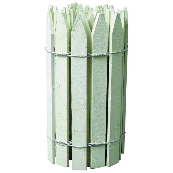 Greenes 144 in. L X 16 in. H Wood White Garden Fence RC24W